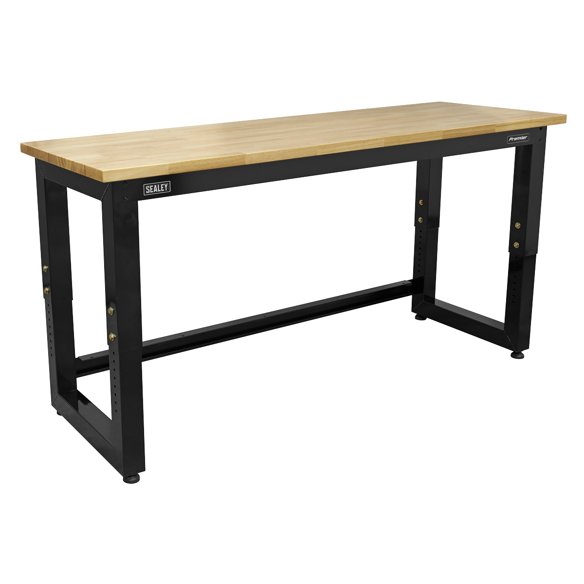 Premier APMS22 Premier™ Heavy-Duty Steel Adjustable Workbench with Wooden Worktop 1830mm