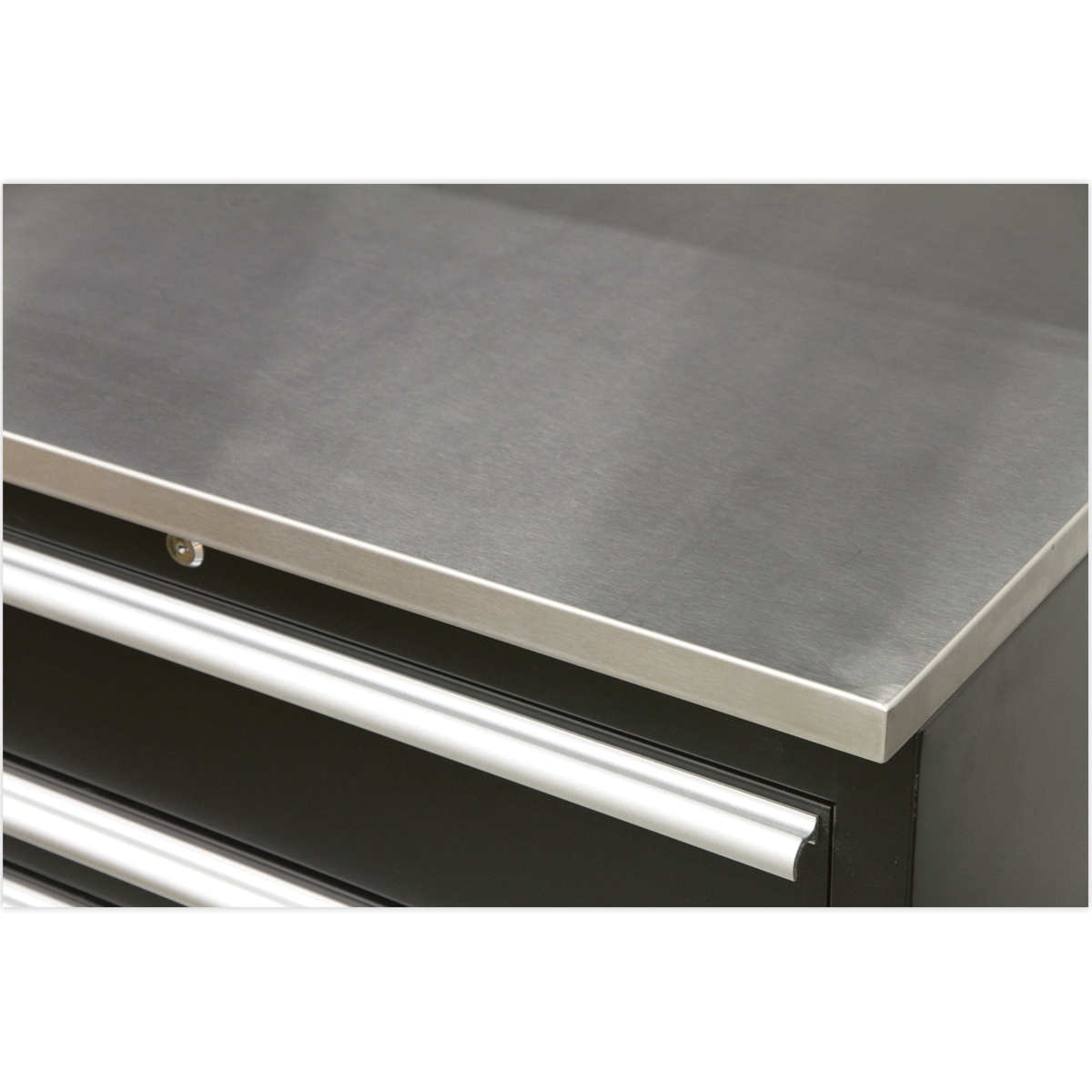 Premier APMSCOMBO7SS Premier™ Storage System with Stainless Worktop 3.55m