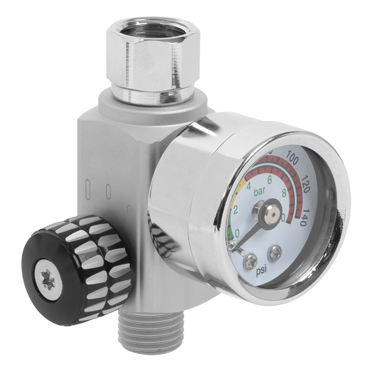 Premier AR01 On-Gun Air Pressure Regulator/Gauge