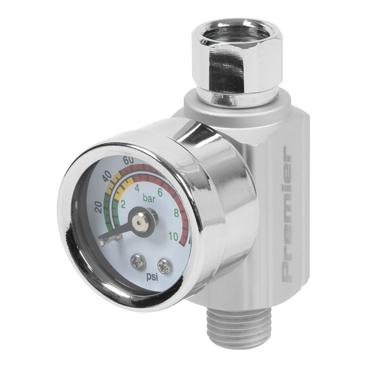 Premier AR01 On-Gun Air Pressure Regulator/Gauge