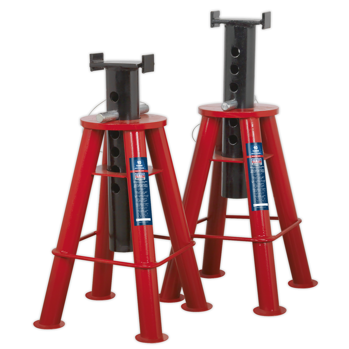 Premier AS10 Premier Axle Stands (Pair) 10 Tonne Capacity per Stand