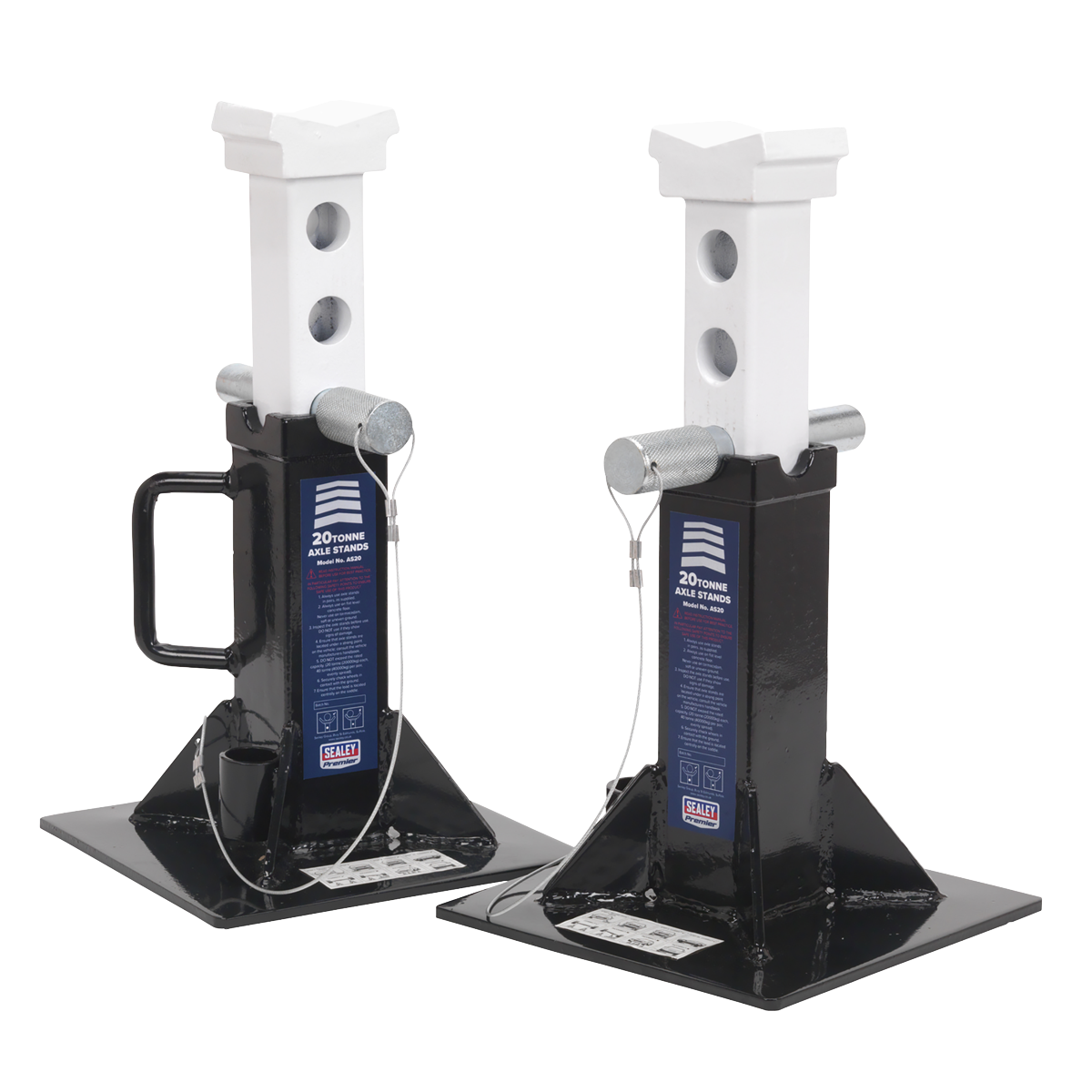 Premier AS20 Premier Axle Stands (Pair) 20 Tonne Capacity per Stand