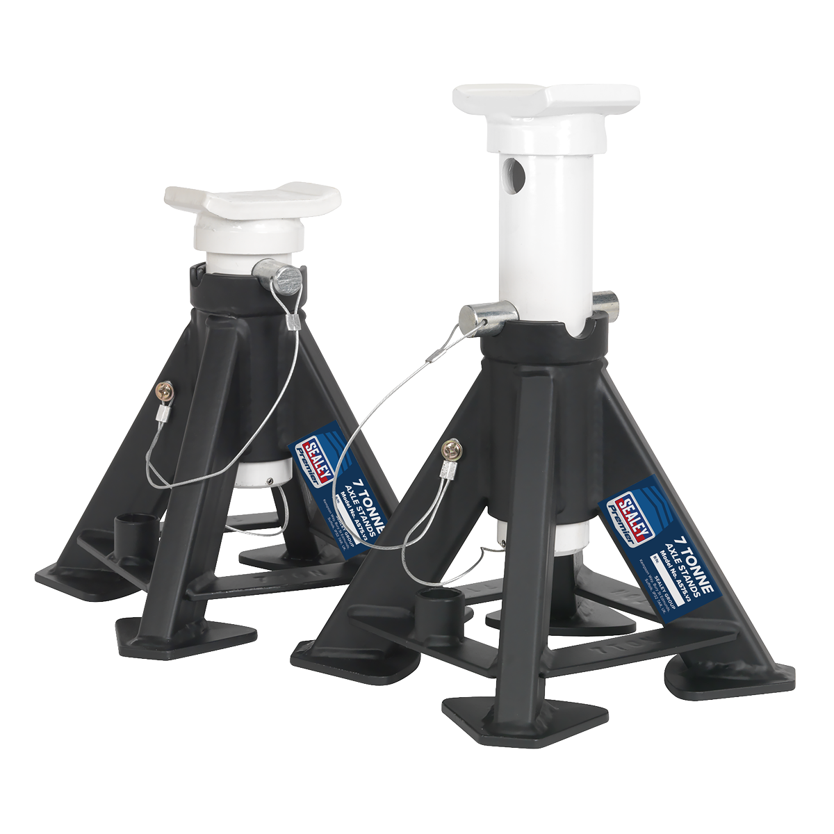 Premier AS7S Premier Short Axle Stands (Pair) 7 Tonne Capacity per Stand