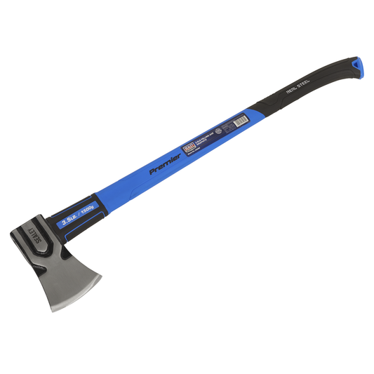 Premier AXG99 Premier Felling Axe with Fibreglass Shaft 3.5lb