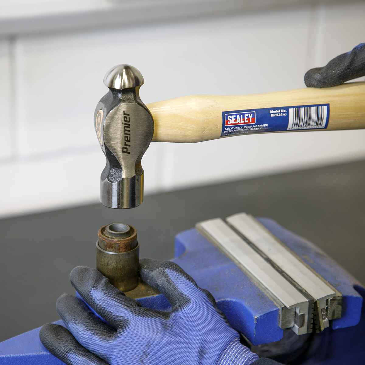 Premier BPH24 Premier Ball Pein Hammer with Hickory Shaft 1.5lb