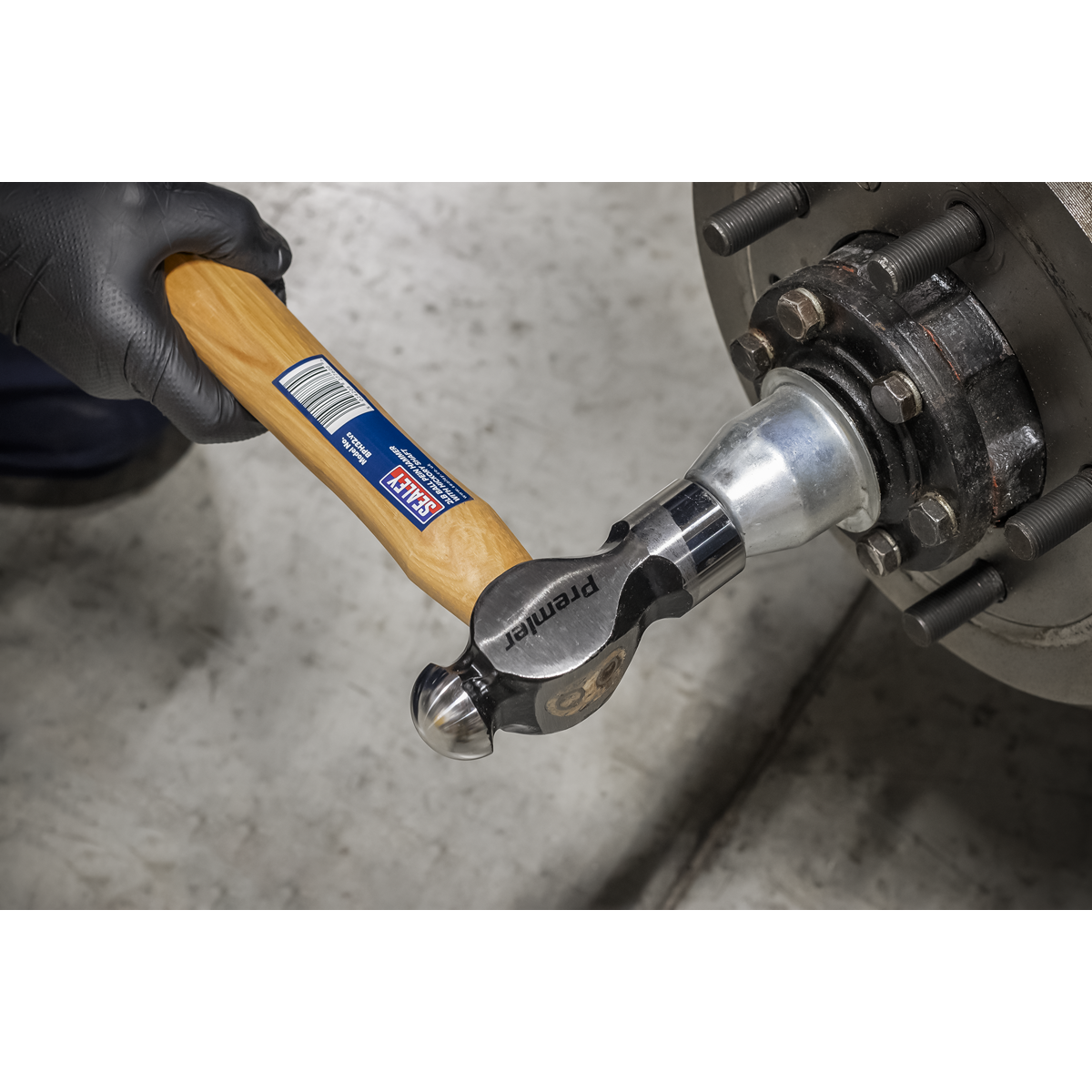 Premier BPH32 Premier Ball Pein Hammer with Hickory Shaft 2lb