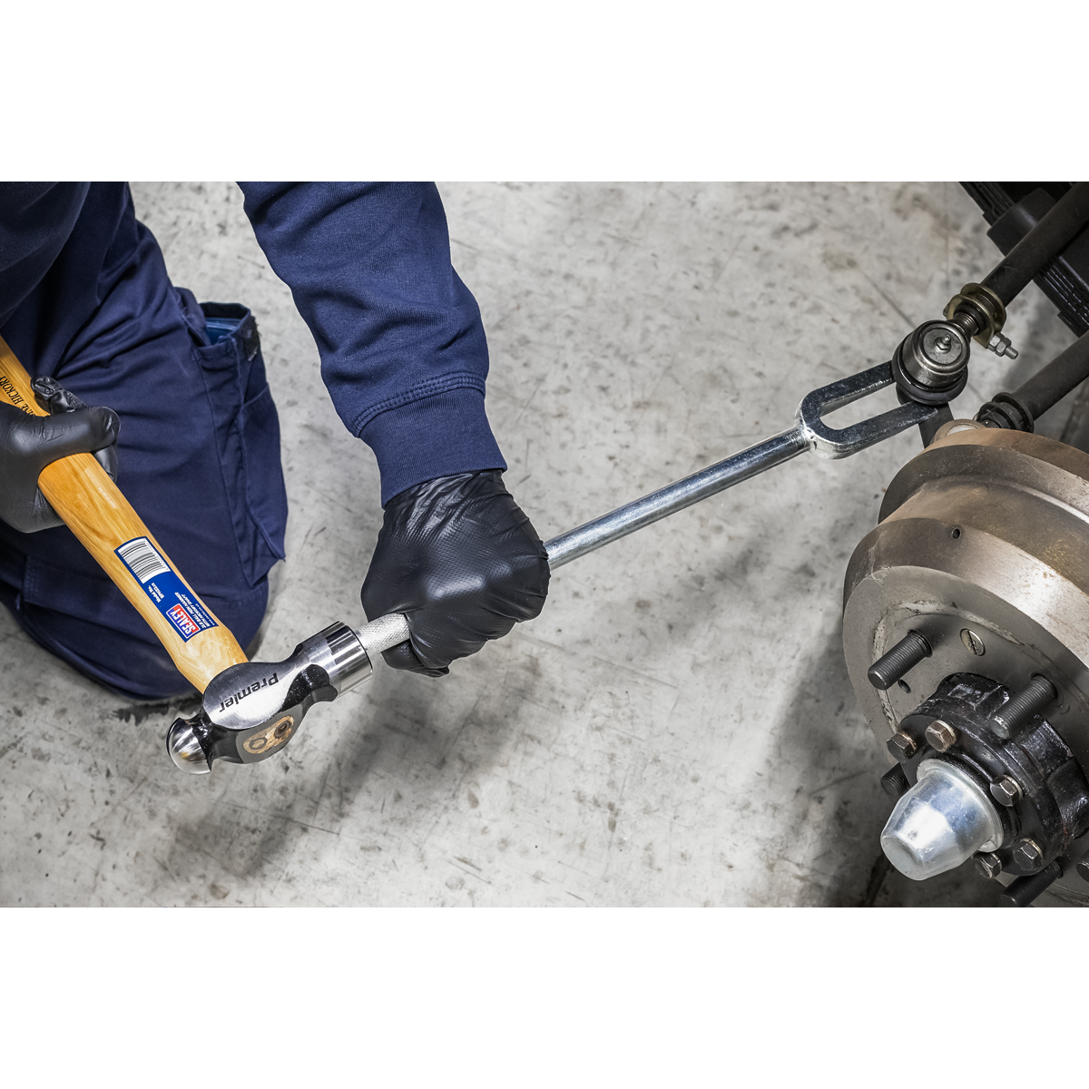 Premier BPH32 Premier Ball Pein Hammer with Hickory Shaft 2lb