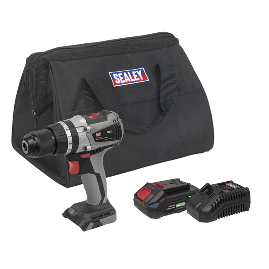 Premier CP20VDDXKIT1 Premier SV20 Series 13mm Brushless Cordless Combi Drill Kit 20V 2Ah