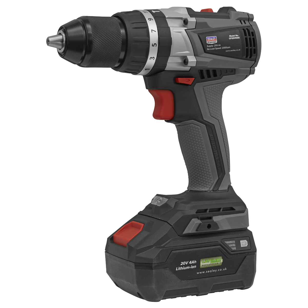 Premier CP20VDDX Premier SV20 Series 13mm Brushless Cordless Combi Drill 20V - Body Only
