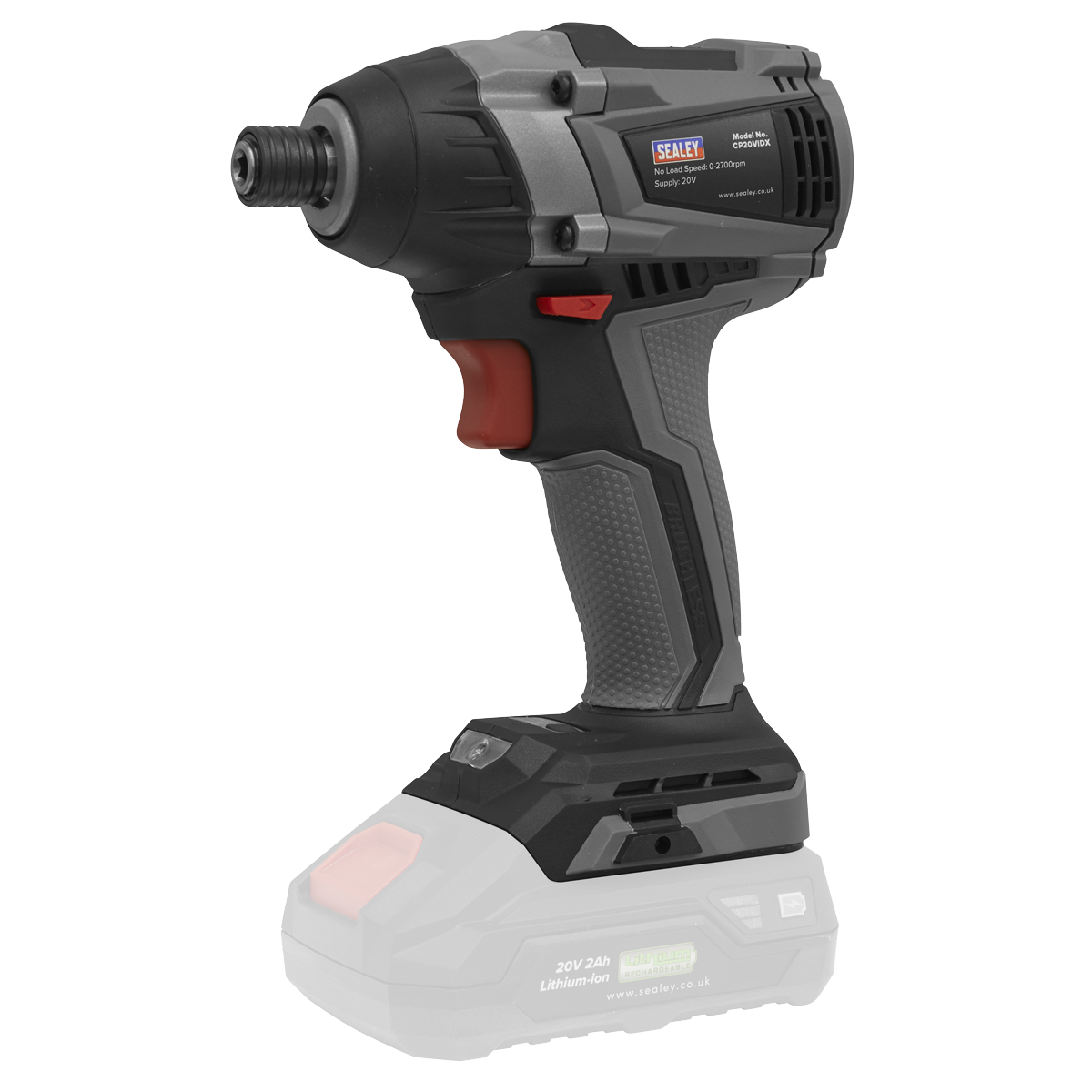 Premier CP20VIDXKIT1 Premier SV20 Series 1/4"Hex Brushless Cordless Impact Driver Kit 20V 2Ah