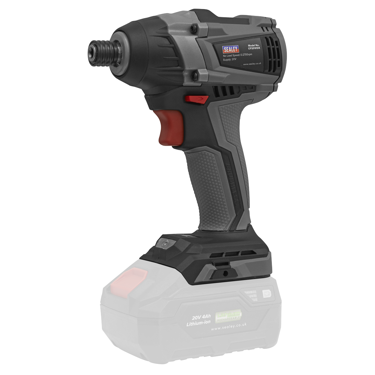 Premier CP20VIDX Premier SV20 Series 1/4"Hex Brushless Cordless Impact Driver 20V - Body Only
