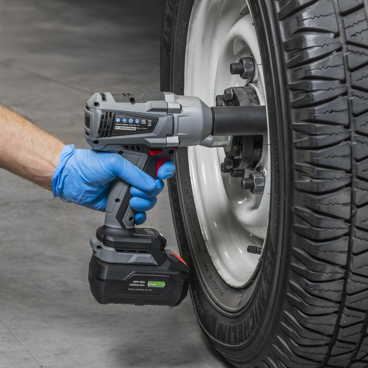 Premier CP20VPIW Premier SV20 Series 1/2"Sq Drive Brushless Cordless Impact Wrench 20V - Body Only