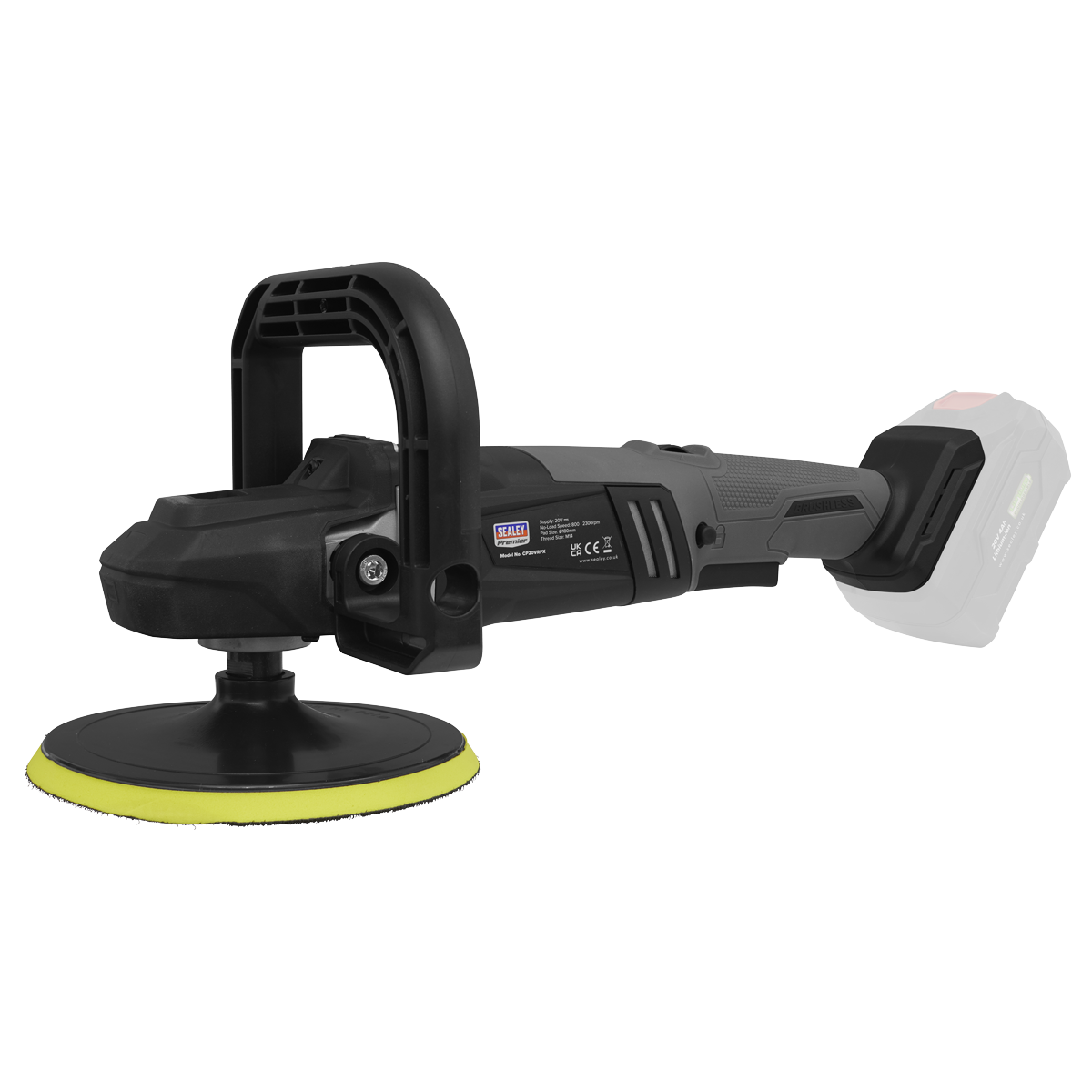 Premier CP20VRPX Premier SV20 Series 180mm Brushless Cordless Rotary Polisher 20V - Body Only
