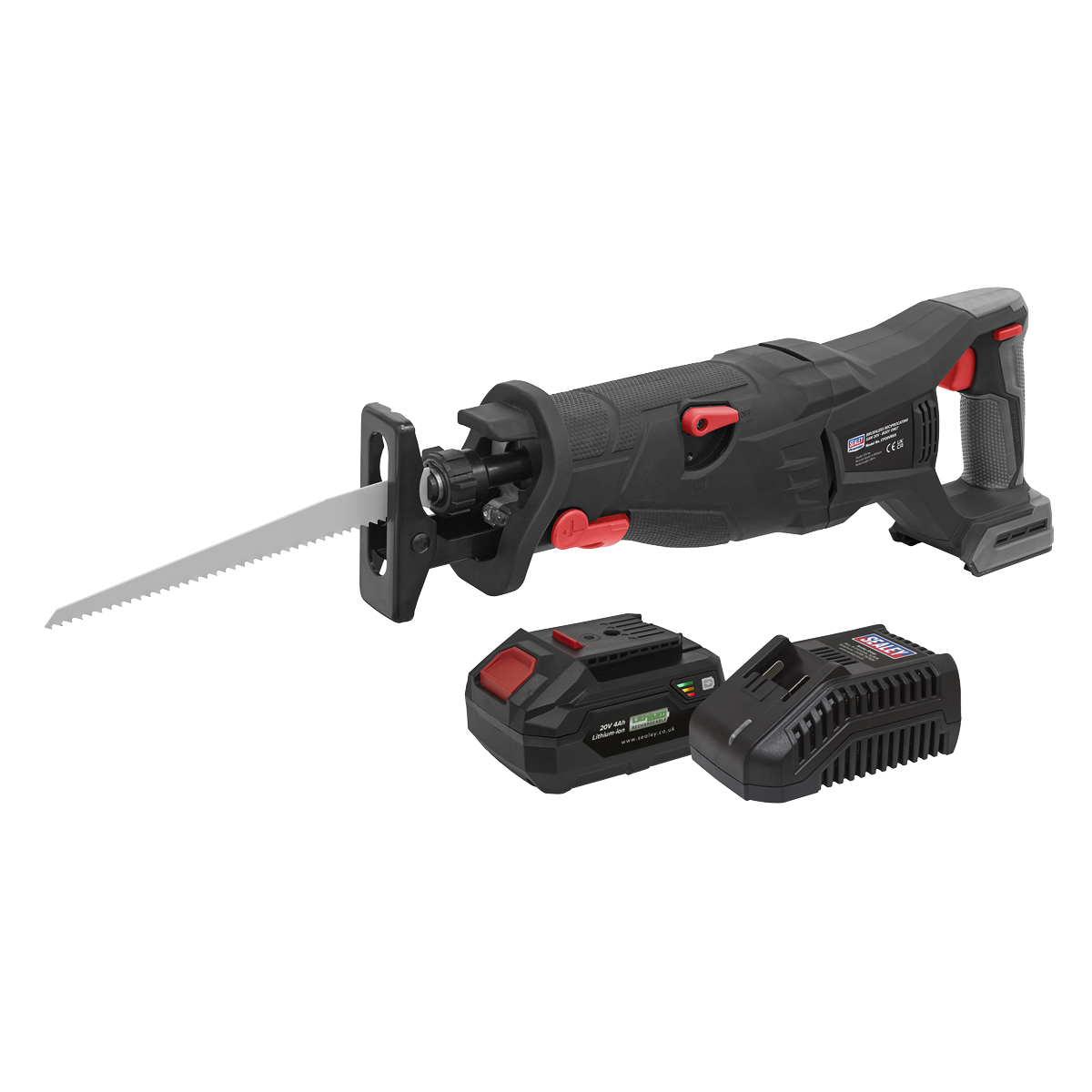 Premier CP20VRSXKIT1 Premier SV20 Series Brushless Cordless Reciprocating Saw 20V 4Ah Kit