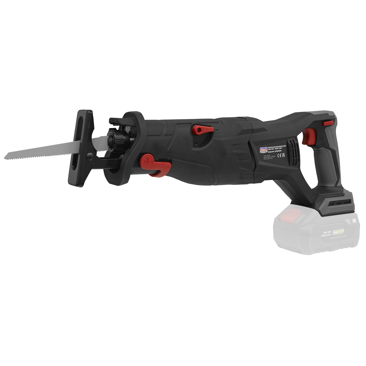 Premier CP20VRSXKIT1 Premier SV20 Series Brushless Cordless Reciprocating Saw 20V 4Ah Kit