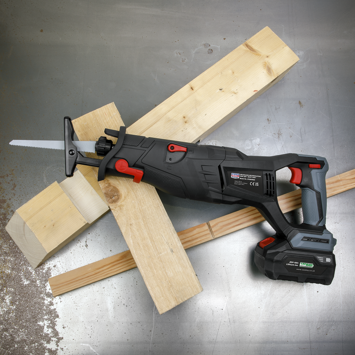 Premier CP20VRSX Premier SV20 Series Brushless Cordless Reciprocating Saw 20V - Body Only