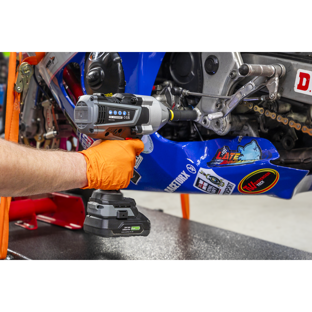 Premier CP20VXIW Premier SV20 Series 1/2"Sq Drive Brushless Cordless Impact Wrench 20V - Body Only