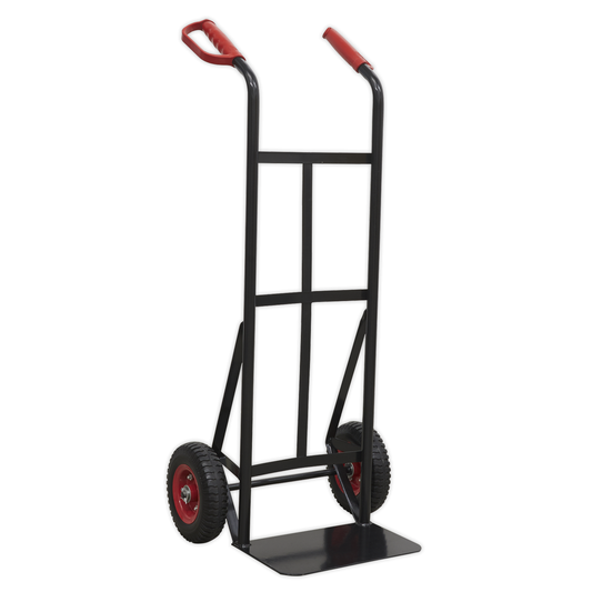 Premier CST983HD Premier Heavy-Duty Sack Truck with PU Tyres 200kg Capacity