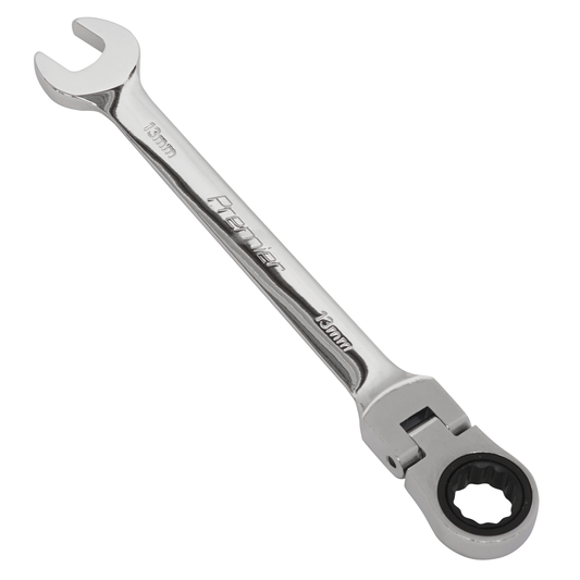 Premier FHRCW13 Premier Flexi-Head Ratchet Combination Spanner 13mm