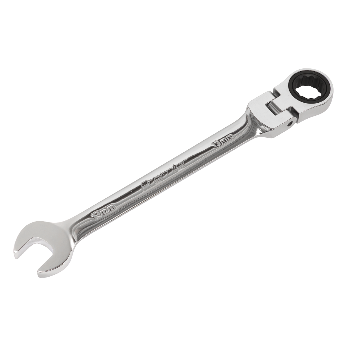 Premier FHRCW13 Premier Flexi-Head Ratchet Combination Spanner 13mm