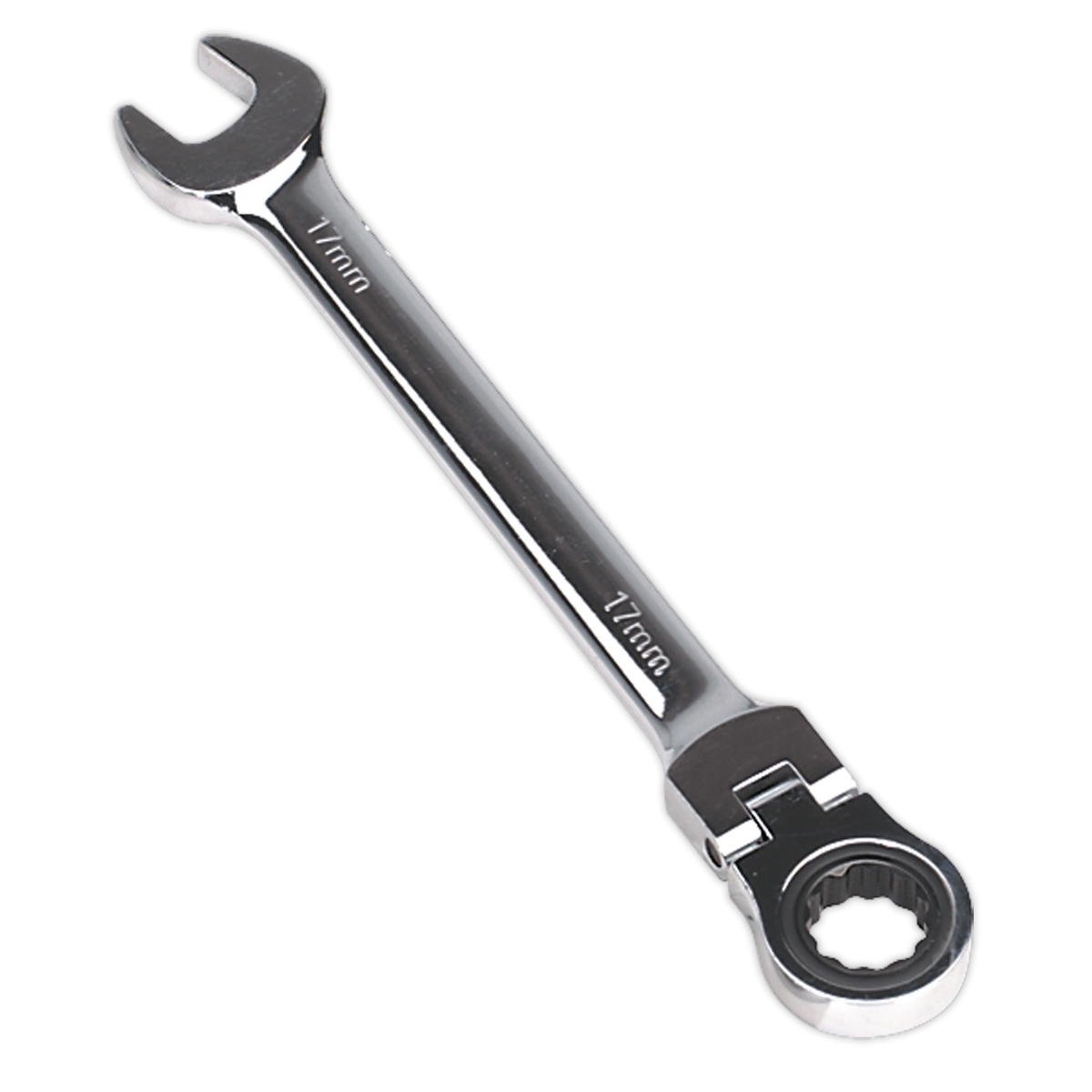 Premier FHRCW17 Premier Flexi-Head Ratchet Combination Spanner 17mm