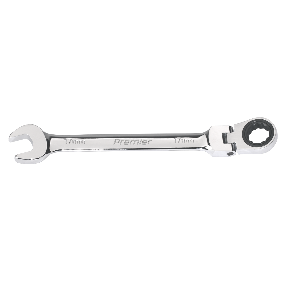Premier FHRCW17 Premier Flexi-Head Ratchet Combination Spanner 17mm