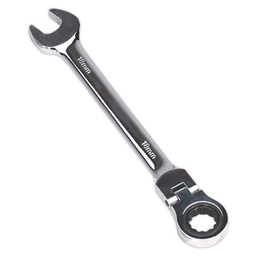 Premier FHRCW18 Premier Flexi-Head Ratchet Combination Spanner 18mm