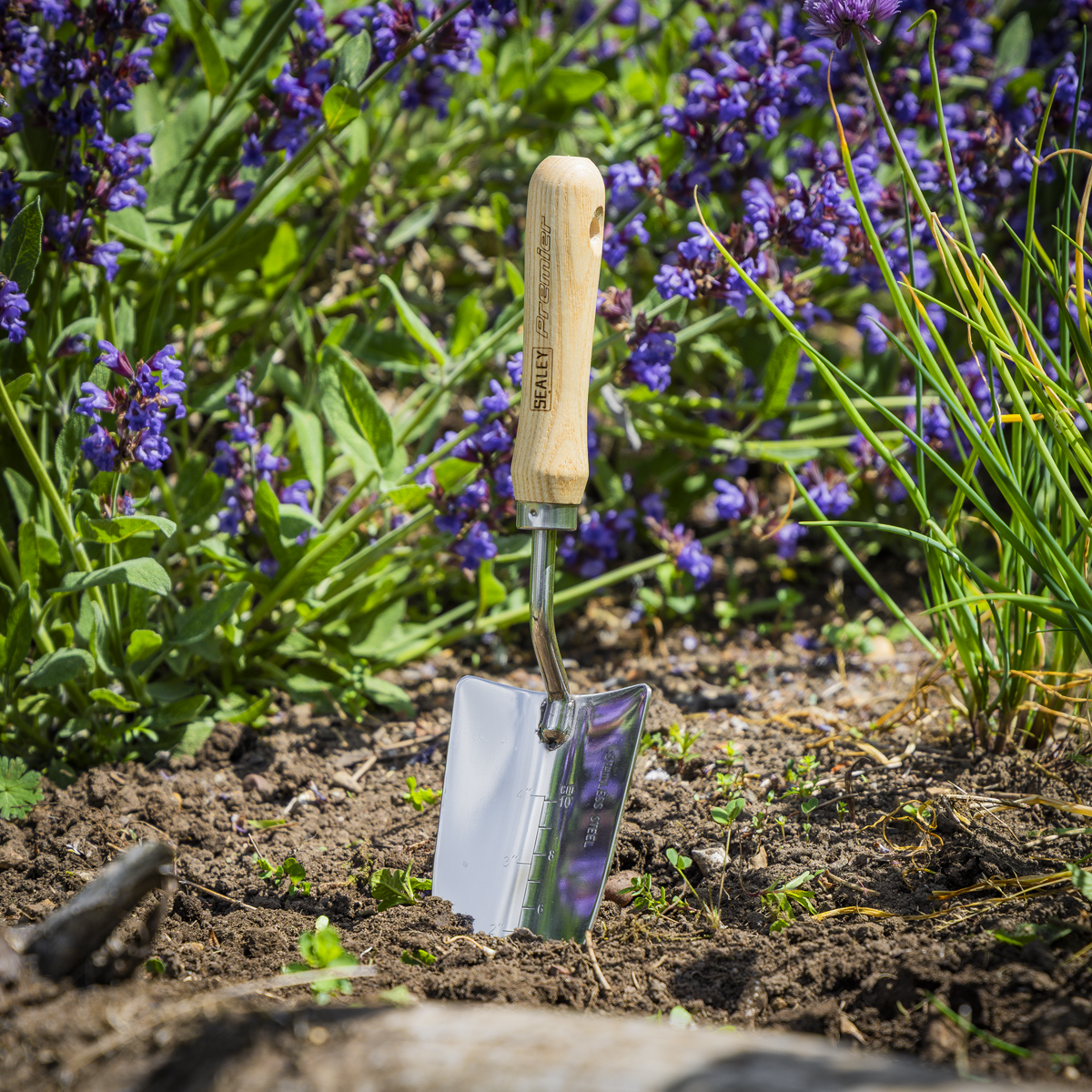 Premier GTWH003 Premier Hand Trowel Hand Trowel with Ash Handle & Stainless Steel Blade