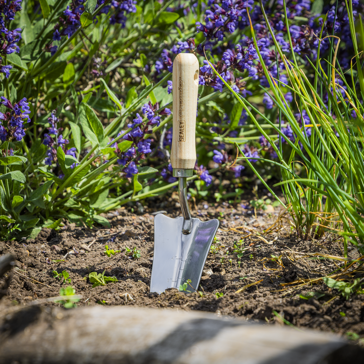 Premier GTWH004 Premier Slim Head Trowel with Ash Handle & Stainless Steel Blade