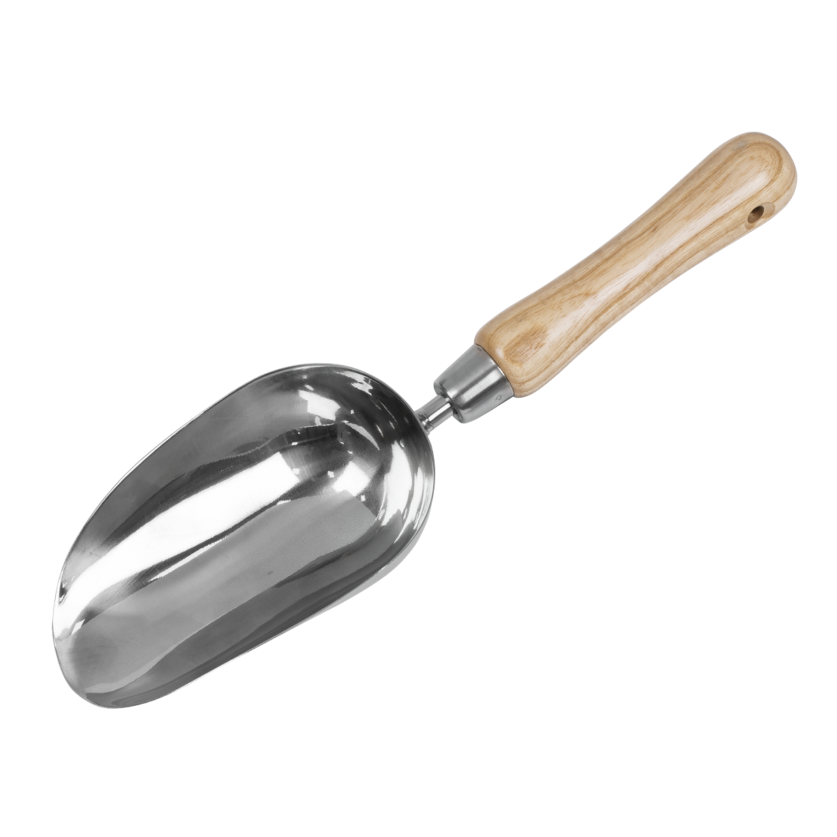 Premier GTWH006 Premier Garden Scoop with Ash Handle & Stainless Steel Head