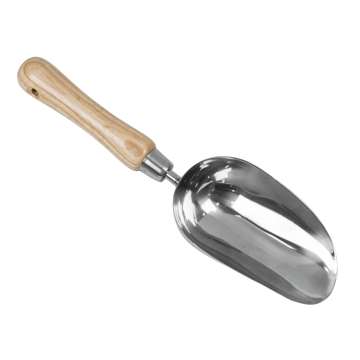 Premier GTWH006 Premier Garden Scoop with Ash Handle & Stainless Steel Head