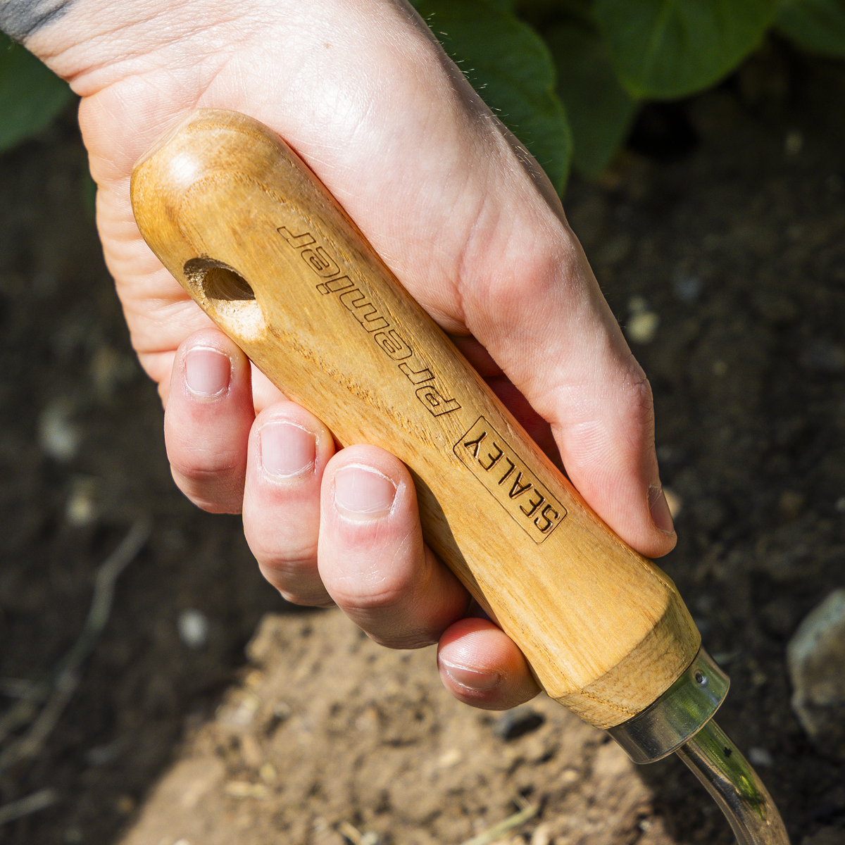 Premier GTWH007 Premier Garden Hand Fork with Ash Handle & Stainless Steel Tines