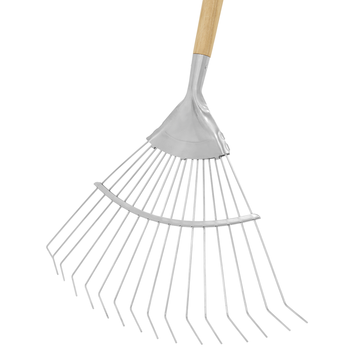 Premier GTWH010 Premier Lawn Rake with Long Ash Handle & Stainless Steel Tines