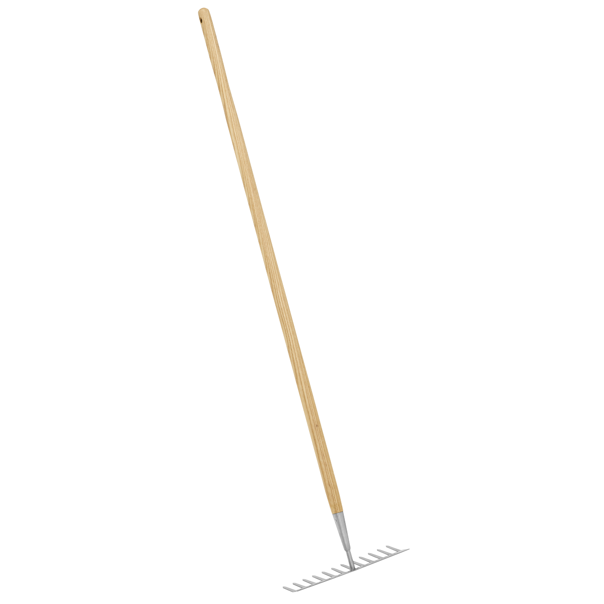 Premier GTWH011 Premier Garden Rake with Long Ash Handle & Stainless Steel Tines