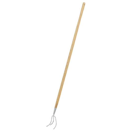 Premier GTWH012 Premier Garden Cultivator with Ash Handle & Stainless Steel Tines