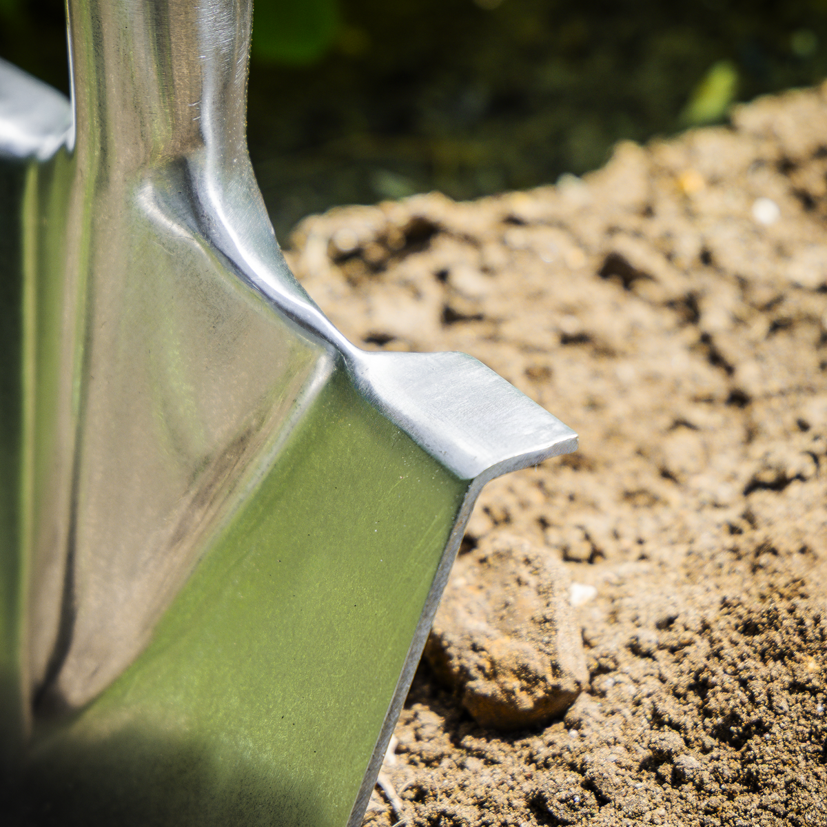 Premier GTWH017 Premier Border Spade with Ash Y Handle & Stainless Steel Blade
