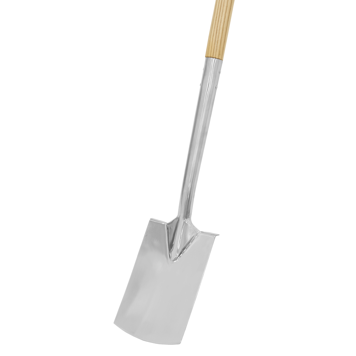 Premier GTWH017 Premier Border Spade with Ash Y Handle & Stainless Steel Blade