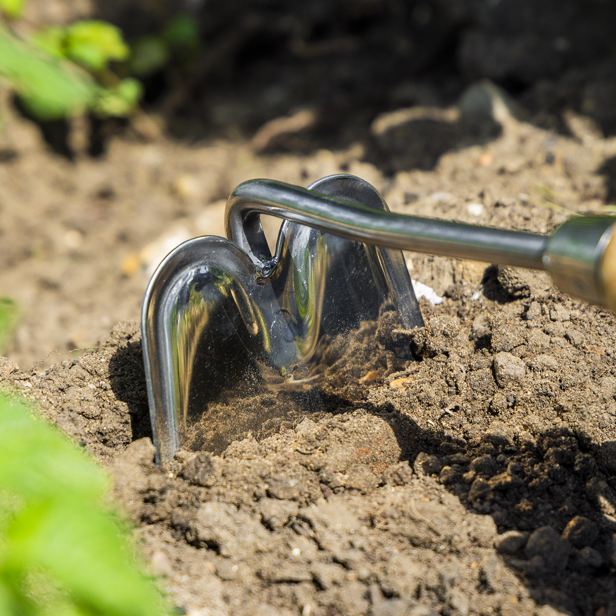 Premier GTWH019 Premier Mini Hoe with Ash Handle & Stainless Steel Blade