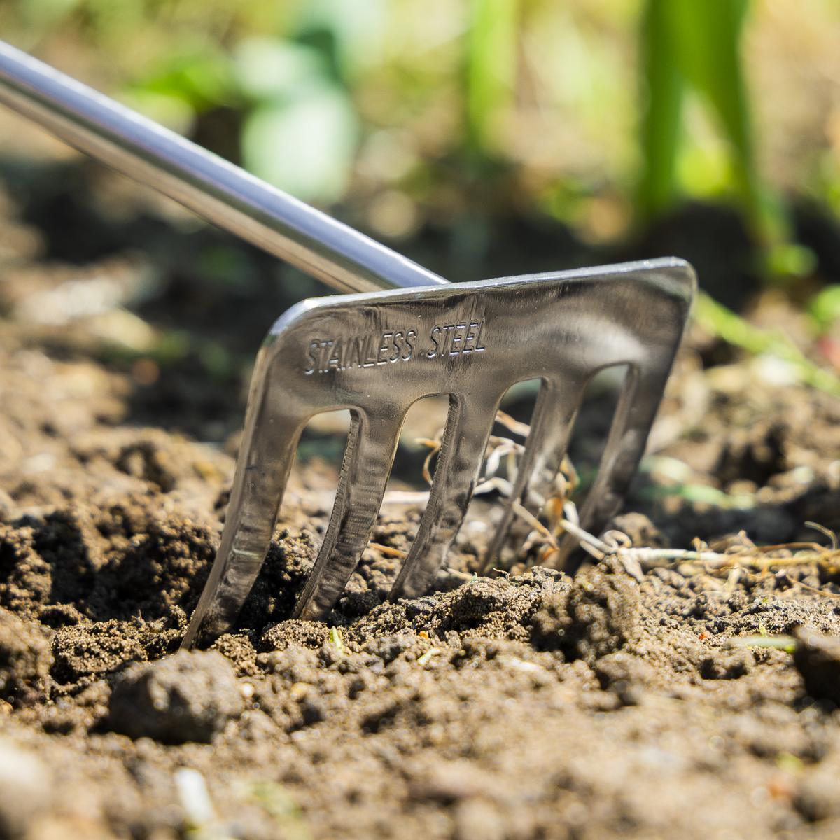 Premier GTWH020 Premier Garden Hand Rake with Short Ash Handle & Stainless Steel Tines