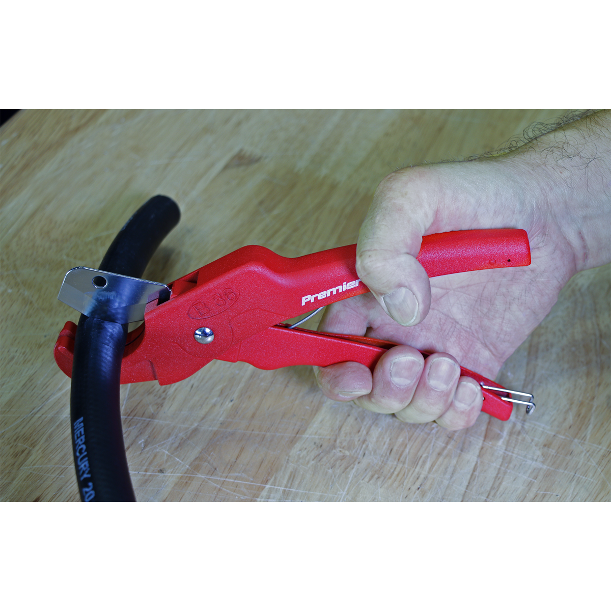 Premier HCA26 Rubber & Reinforced Hose Cutter 3-36mm