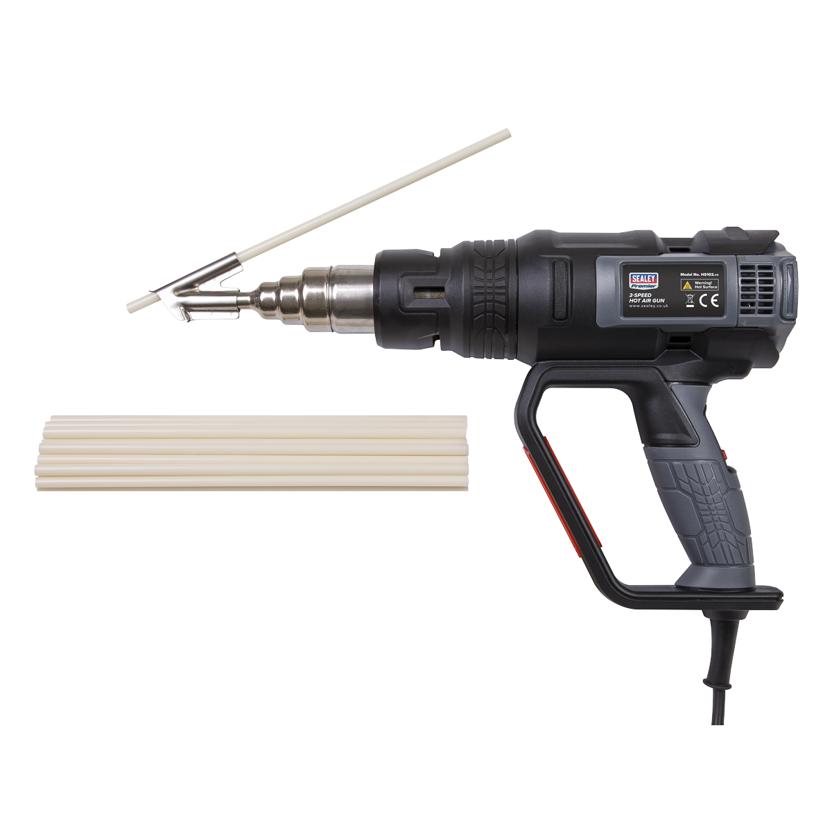 Premier HS102K Premier Plastic Welding Kit including HS102 Heat Gun