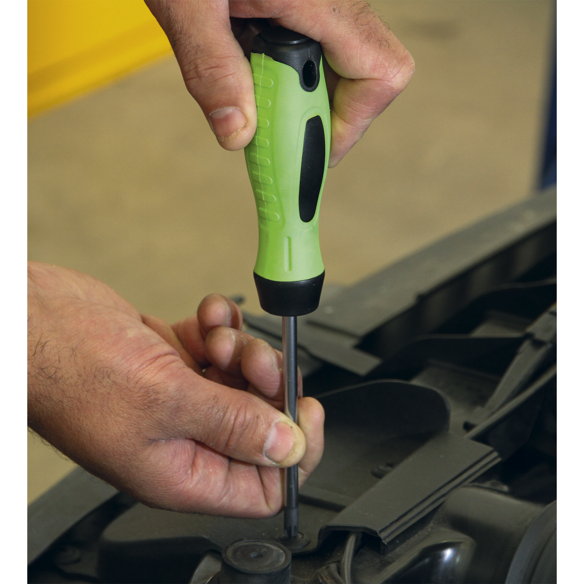 Premier HV001 Premier Screwdriver Set 8pc - Hi-Vis Green