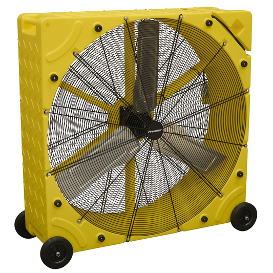 Premier HVD42110VPM Premier 42" Industrial High Velocity Rotomould Drum Fan 3-Speed 110V