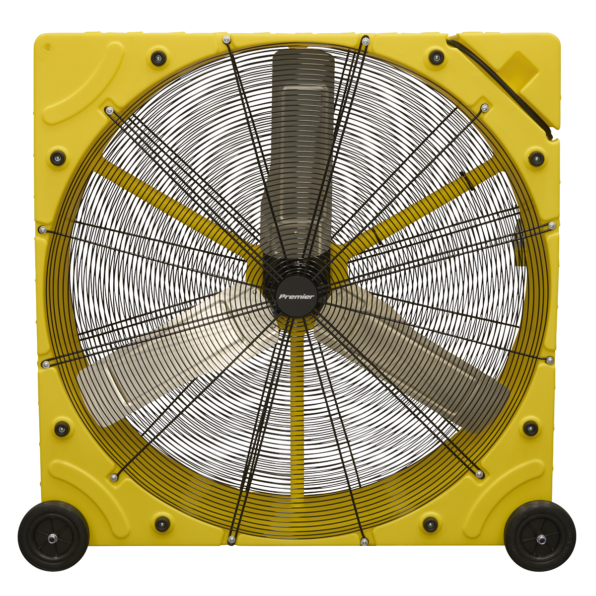 Premier HVD42110VPM Premier 42" Industrial High Velocity Rotomould Drum Fan 3-Speed 110V