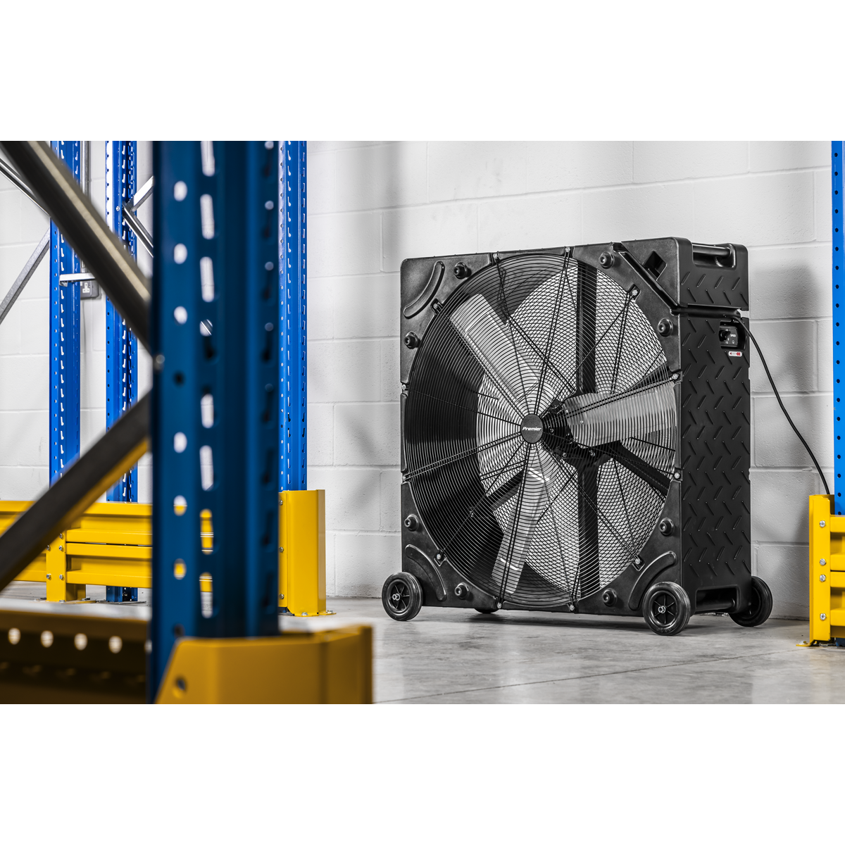 Premier HVD42PM Premier 42" Industrial High Velocity Rotomould Drum Fan 3-Speed 230V