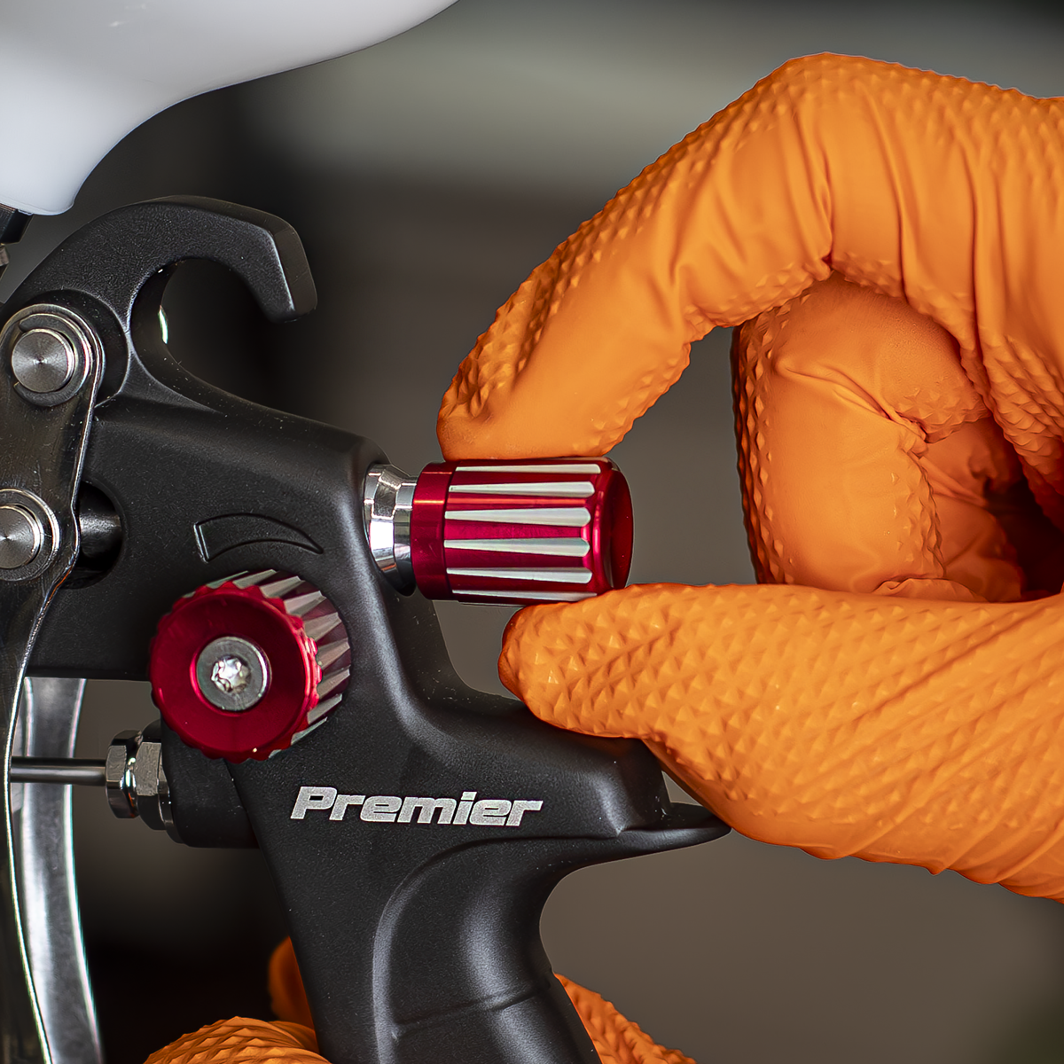 Premier HVLP01 Premier Professional HVLP Gravity Feed Spray Gun 1.3mm Set-Up