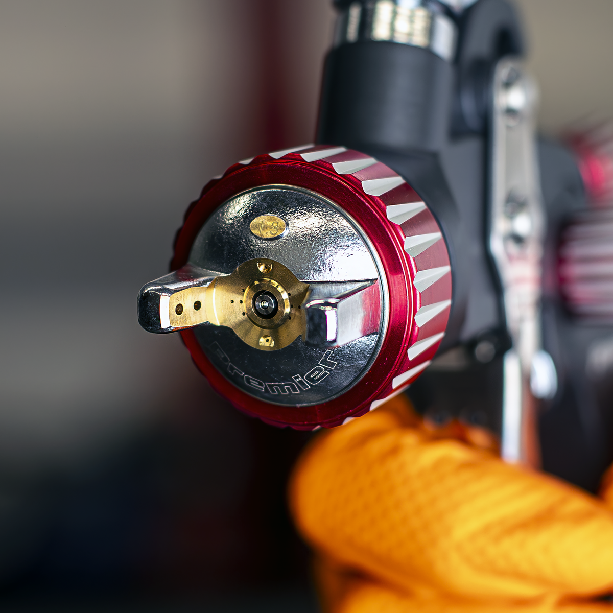 Premier HVLP01 Premier Professional HVLP Gravity Feed Spray Gun 1.3mm Set-Up