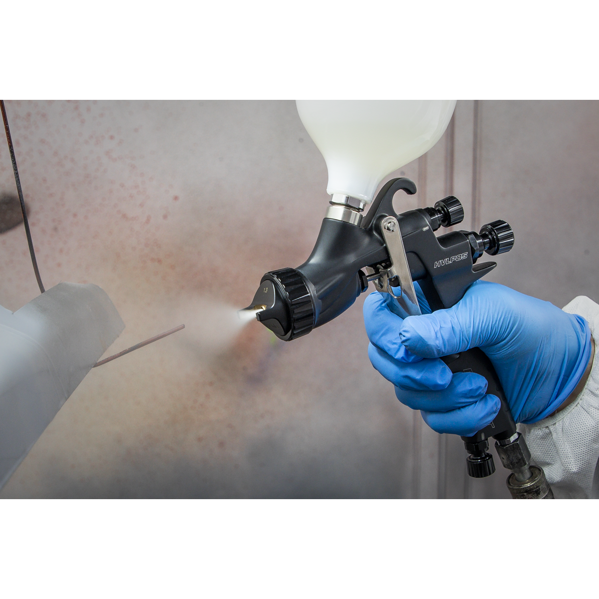 Premier HVLP05 Premier Professional HVLP Gravity Feed Spray Gun 1.3mm Set-Up