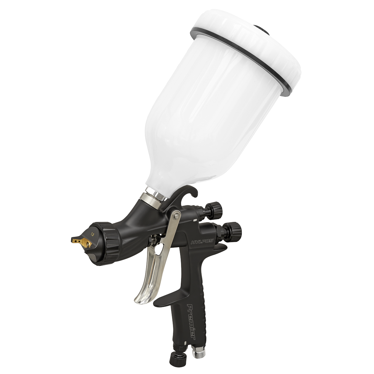 Premier HVLP05 Premier Professional HVLP Gravity Feed Spray Gun 1.3mm Set-Up