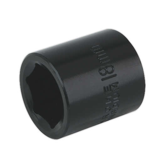 Premier IS3818 Premier Impact Socket 3/8"Sq Drive 18mm